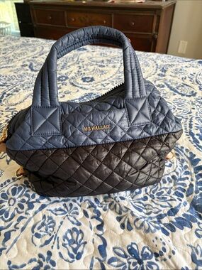 MZ Wallace - navy/black Rec colorblock medium Sutton